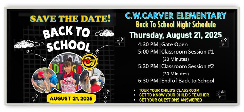 Back to School Night 2025